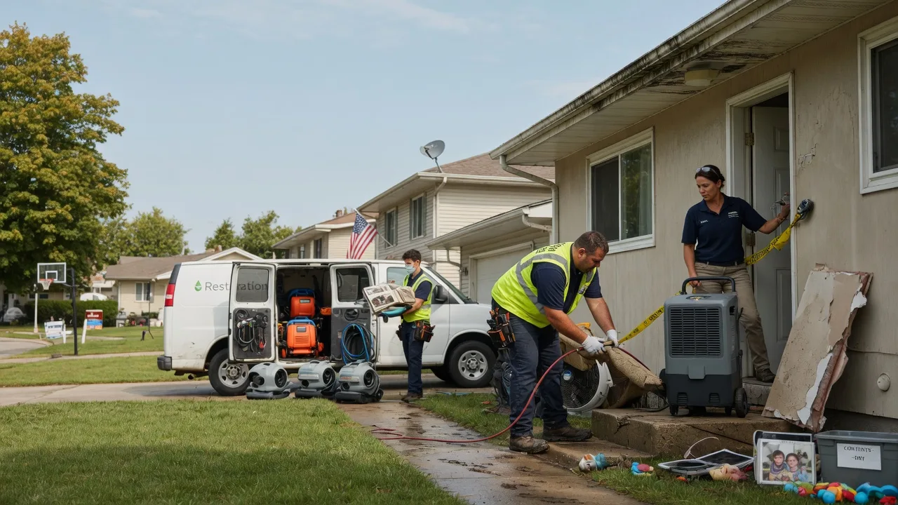 Water Damage Restoration in Flat Rock, IN near me